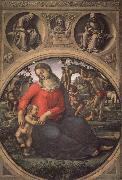 Luca Signorelli Madonna and Child with Prophets USA oil painting artist